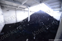 Закрытый угольный склад твердотопливной модульной котельной 600 кВт