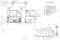 Блочно модульная котельная 600 кВт с ГВС без резерва