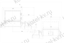 Чертеж топки ТЛПХ 1.87